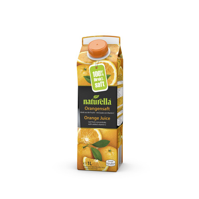 NATURELLA Apelsinimahl viljalihaga 100% 1l