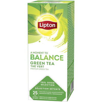 LIPTON  Roheline tee Balance 25x1,3g (fooliumis)