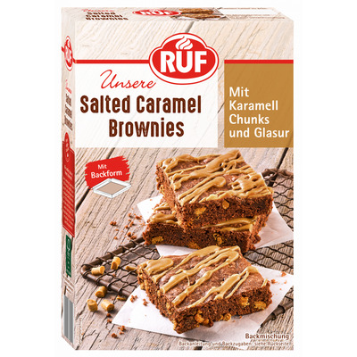 RUF Brownie küpsetussegu soolakaramelliga 455g