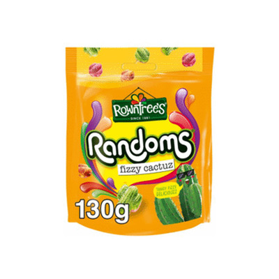 Kummikommid Fizzy cactuz ROWNTREES 130g