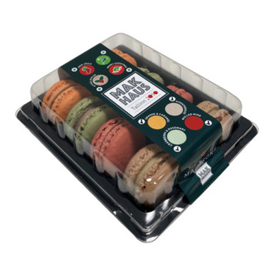 MAKHAUS Eesti ehtsate makroonide JÕULU assortii 8tk(külmut.)