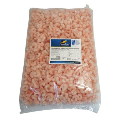 Krevetid 250/350 2,5kg/2kg neto(keedetud.,kooritud,külmut.)