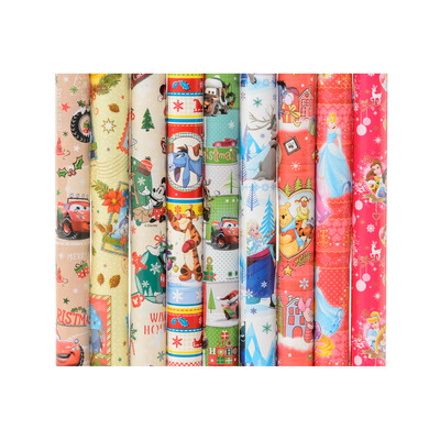 Pakkepaber rullis 70cmx2m (Disney,10 erinevat)