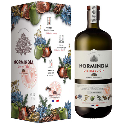NORMINDIA Gin 41,4% 70cl(karbis)