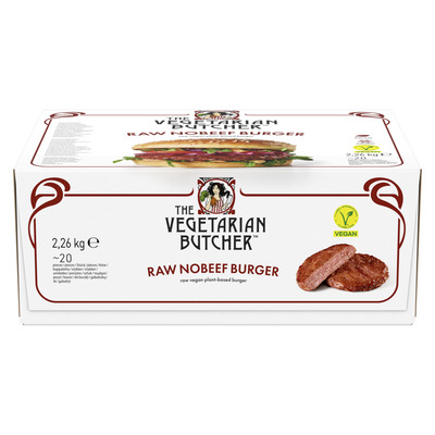 THE VEGETARIAN BUTCHER NoBeef burger 2,26kg(20x113g,külmut.)