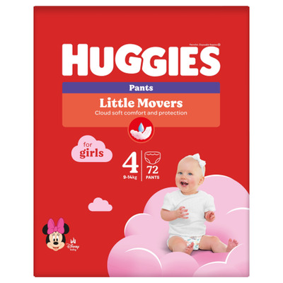 Püksmähkm. Huggies girl s4 9-14kg box 72