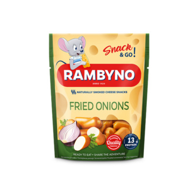 RAMBYNO Sulatatud juustusnäkk praesibulaga 75g