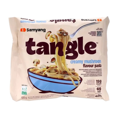 Samyang tangle pasta kooreses seenekastmes