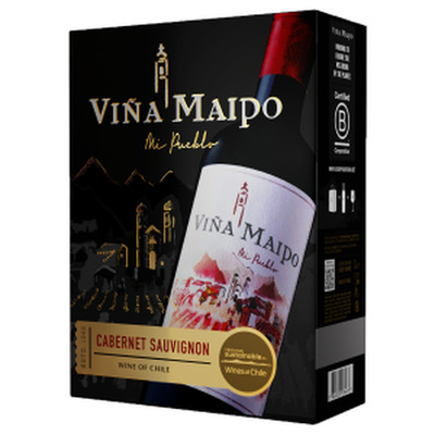 Pv Vina Maipo Mi Pueblo Cab.Sauv.3L BIB