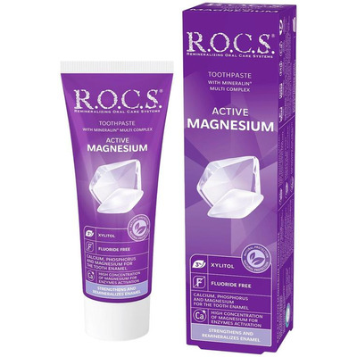 Hambapasta R.O.C.S. Active Magnesium 75ml