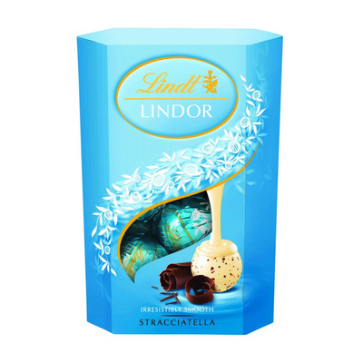 LINDOR Šokolaadipallid Straciatella 200g