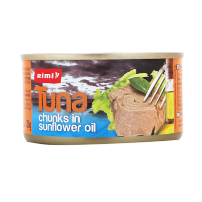 Tuunikala tükid õlis Rimi MSC 185g/130g