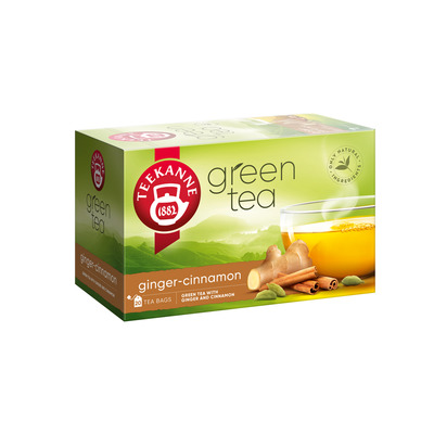 TEEKANNE Roheline tee ingveri ja kaneeliga 20x1,75g