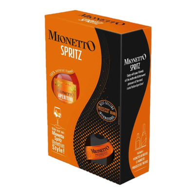 Muu alkohoolne jook Mionetto Aperitivo 11%vol 0,5l & Kaitstud päritolunimetusega vahuvein Mionetto Prosecco D.O.C. Treviso Brut 11%vol 0,75l duo-pakk