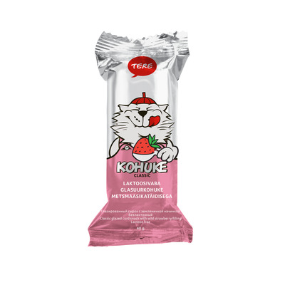 TERE Kohuke metsmaasika 40g(laktoosivaba)