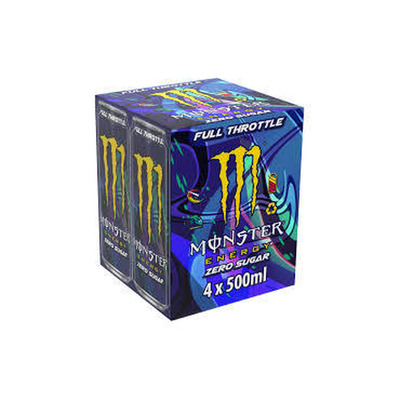 E.jook MONSTER Throttl.zero sugar4x500ml