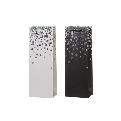 Pudelikott sangadega 13x8x36cm(valge,must,2 erinevat)