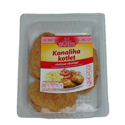 SAARE Kanalihakotletid röstitud sibulaga 600g