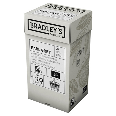 BRADLEY'S Organic Must tee Earl Grey 25x2g(ümbrik)