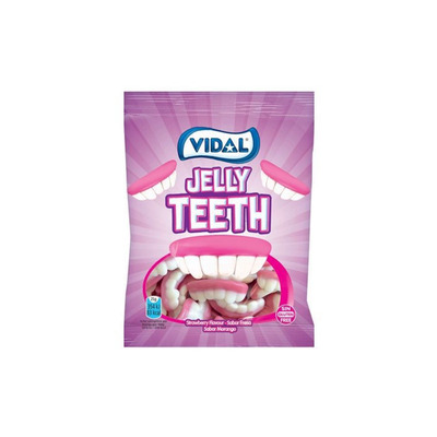VIDAL Kummikommid Jelly Teeth 100g