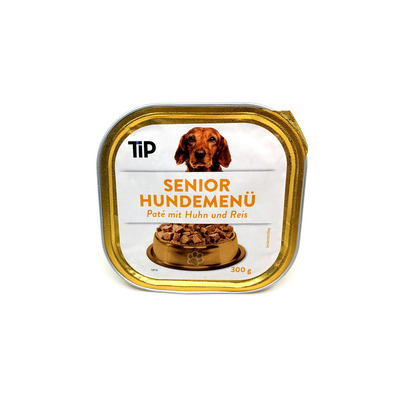 TIP Senior Pasteet koertele kana ja riisiga 300g