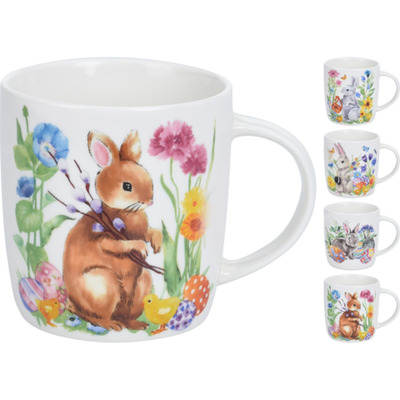 Kruus portselanist lihavõtte 370ml, värv ja kujundus võivad erineda ES26