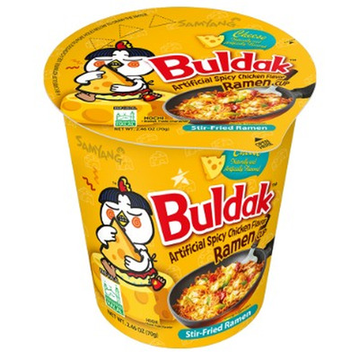 Samyang Korea Ramen Kiirnuudlid Juustuga Tops 70g