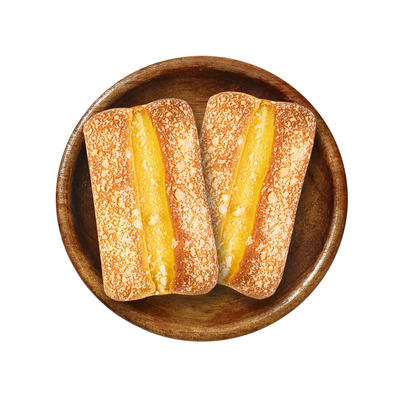 Pärmisaiake pudingukreemiga