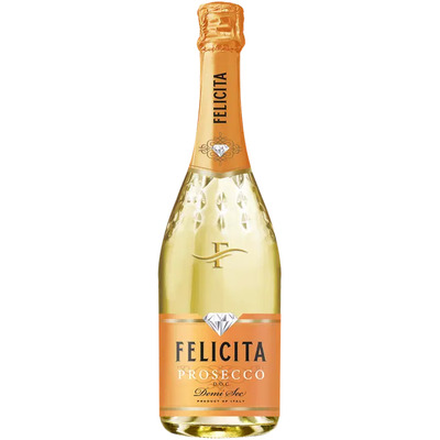 Felicita Prosecco Demi-Sec KPN vahuvein 10,5% vol 750 ml