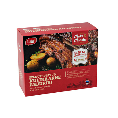 MAKS&MOORITS Eelküpsetatud kulinaarne ahjuribi kg(ca 1kg)