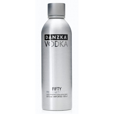 DANZKA Premium vodka fifty 50% 100cl