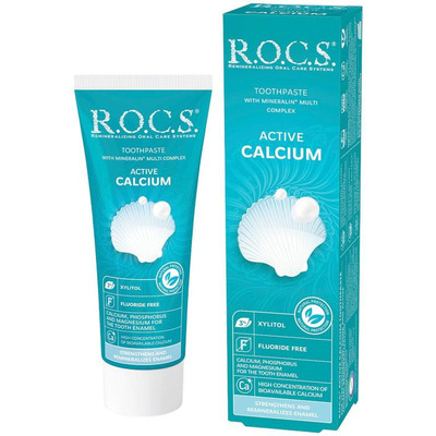 Hambapasta R.O.C.S. Active Calcium 75ml