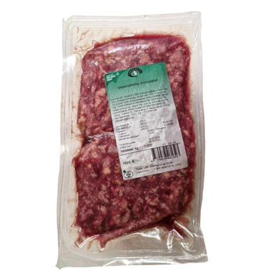 KREKENAVOS Veisehakkliha 1kg (külmut.)