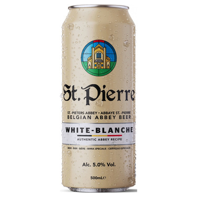 ST.PIERRE õlu White hele 5% 50cl (purk)