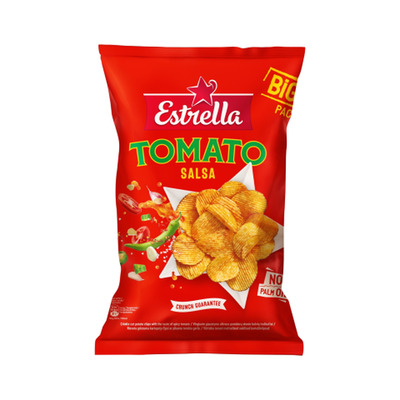 Kartulikrõpsud vürtsika tomati maitselised Estrella 180g