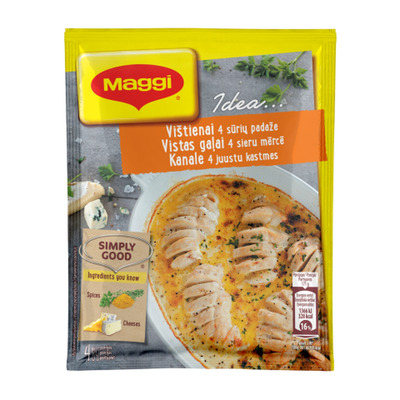 Vürtsisegu kana juustukastmes Maggi 32g