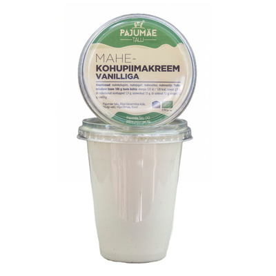 PAJUMÄE TALU Mahe-kohupiimakreem vanilliga 380g