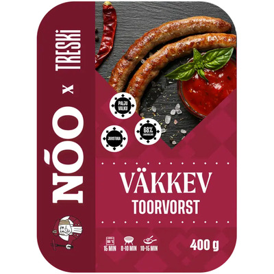 NÕO Treski Väkkev toorvorst 400g