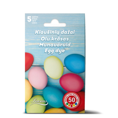Munavärvid 5 värvi ES26
