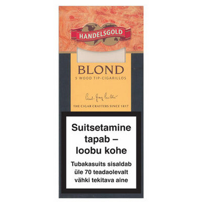 HANDELSGOLD sigarillod Blond 10pk
