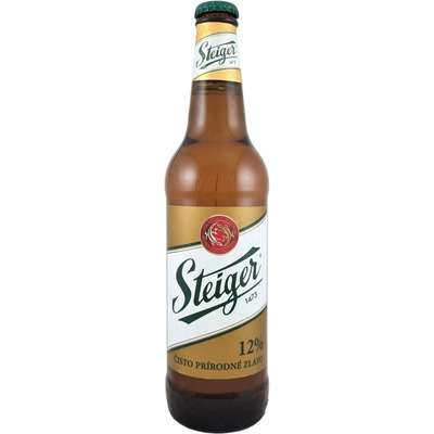 STEIGER 12 õlu hele 5% 50cl (pudel)