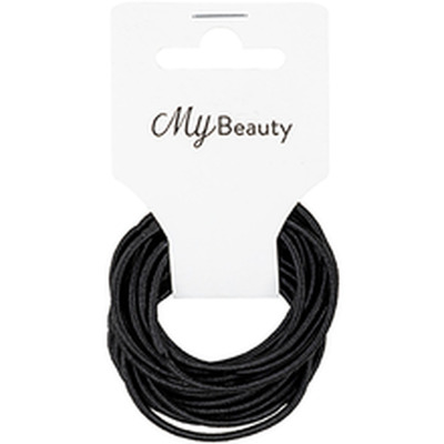 Juuksekumm must 15 tk