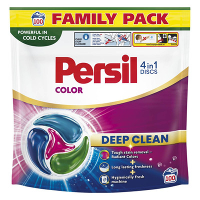 Pesukapslid värvilisele pesule Persil 100tk