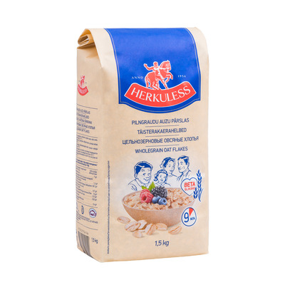 HERKULESS Täisterakaerahelbed 1,5kg