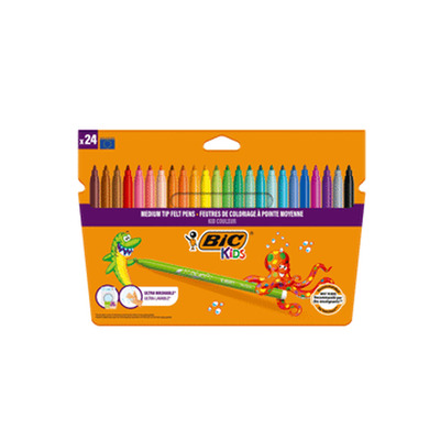 Viltpliiatsid BIC Kids 24värvi