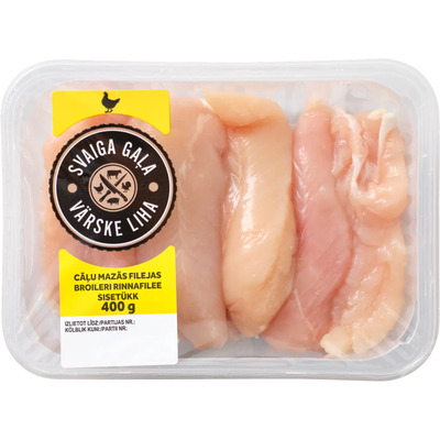 Broileri rinnafilee sisetükid