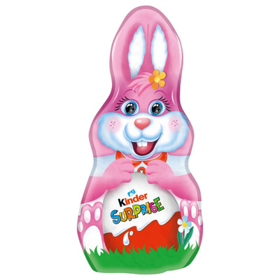Šokolaadifiguur roosa Kinder Surprise 75g