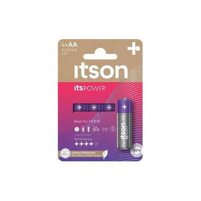 Patarei ITSON itsPower Alk.LR6IPO/4CP