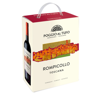 TOMMASI Poggio Al Tufo Rompicollo 13% 300cl BIB (punane)