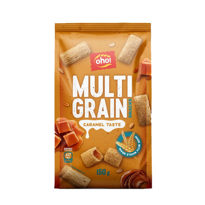 OHO Karamellimaitselise täidisega mitmeviljapadjaksed 150g